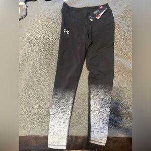 Under Armour Kids Black and White Leggings